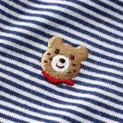 HOT BISCUITS Border Baby Rompers Cm Months Citrus Studio