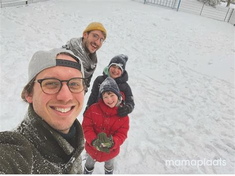 Mamaplaats Drie Kerstbomen N Een Kerstdorp