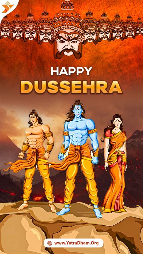 Happy Dussehra Image With Quotes - Happy Dussehra 2023 in 2023 | Dussehra images, God ...