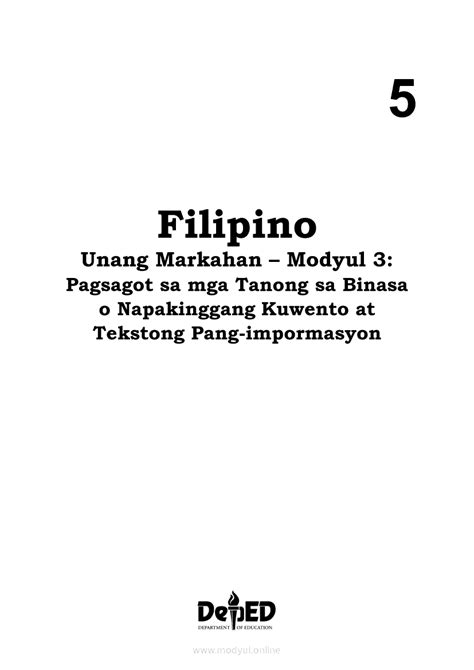 Pagsagot Sa Mga Tanong At Isyu Conten Den