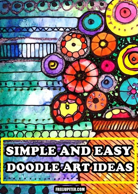 Simple And Easy Doodle Art Ideas To Try