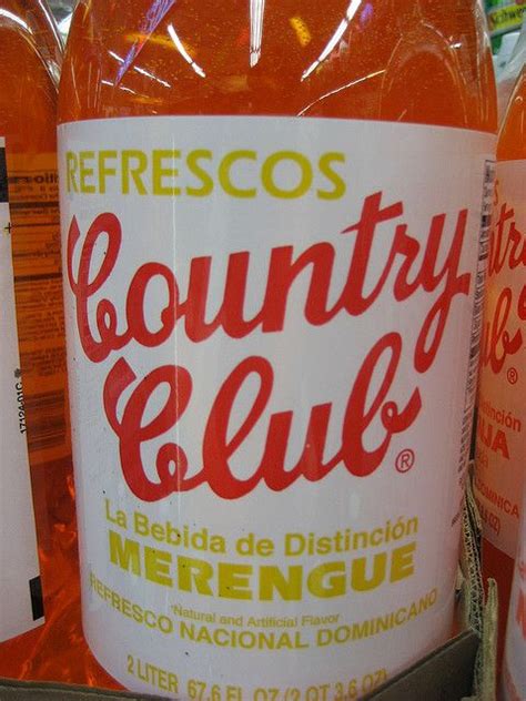 Country Club Soda Merengue Alphonso Calderon