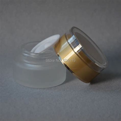 30g Frosted Glass Cream Jar Cosmetic Container Cream Jar Cosmetic