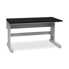 Manual Adjustment Lab Table • Phenolic, 30" x 72" | Marketlab