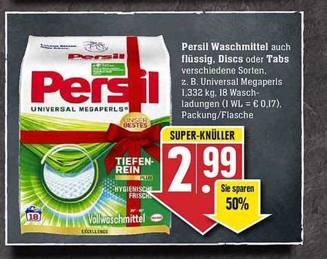 Persil Waschmittel Auch Fl Ssig Discs Oder Tabs Angebot Bei E Center