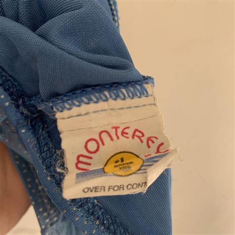 Blue Vintage S Monterey Bikini Top Bits Like A Depop