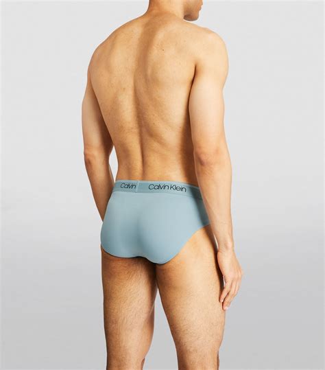 Mens Calvin Klein Multi Microfibre Stretch Briefs Pack Of Harrods Us