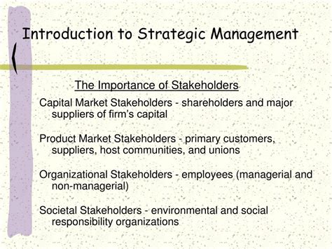 Ppt Introduction To Strategic Management Powerpoint Presentation Free Download Id937176