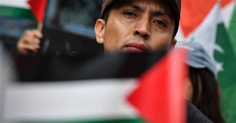 Frente A Embajada De EU Se Manifiestan A Favor De Palestina La