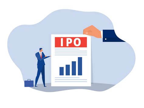 Ipo Initial Public Offering Businessman Offer Investing On Laptop