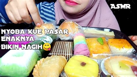 Asmr Mukbangjajanankue Pasar🍰 Wow‼️ Enaknya Bikin Ketagihan Youtube