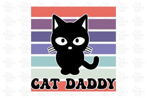 Cat Daddyfather Svg Graphic By Svgdesignsstore07 · Creative Fabrica