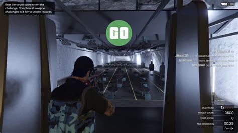 Gta V Online Bunker Shooting Range Combat Mg Tier Pc Youtube