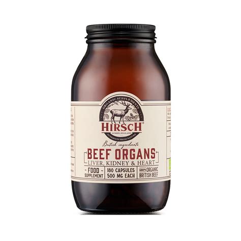 Beef Organ Meat Supplements Hirsch Organic