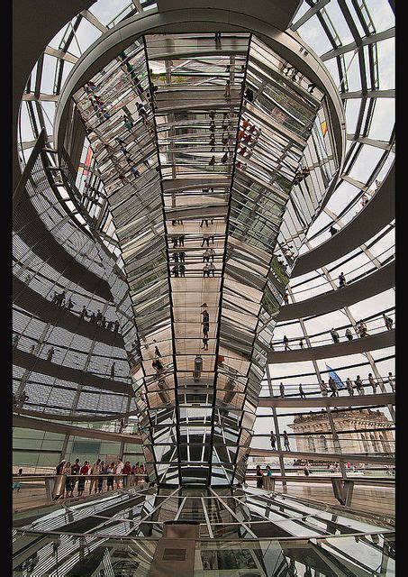 interior of the Reichstag Dome Building in Berlin, Germany | Dome building, Germany, Berlin