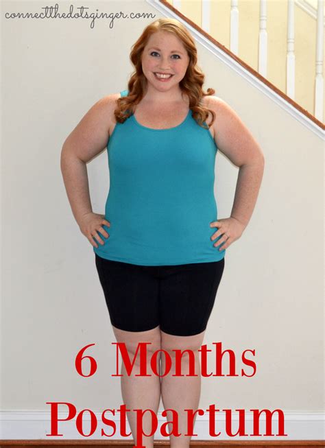 Connect The Dots Ginger Becky Allen Months Postpartum Update