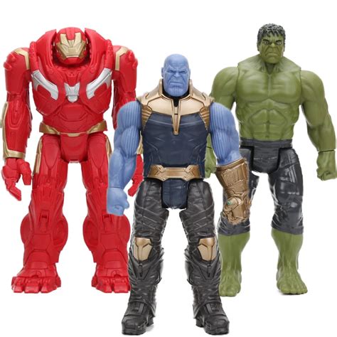 30cm The Avengers 3 Infinity War Thanos Hulk Buster Pvc Action Figures