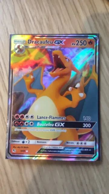 Carte Pokemon Dracaufeu Holo Gx Soleil Et Lune Fr Eur