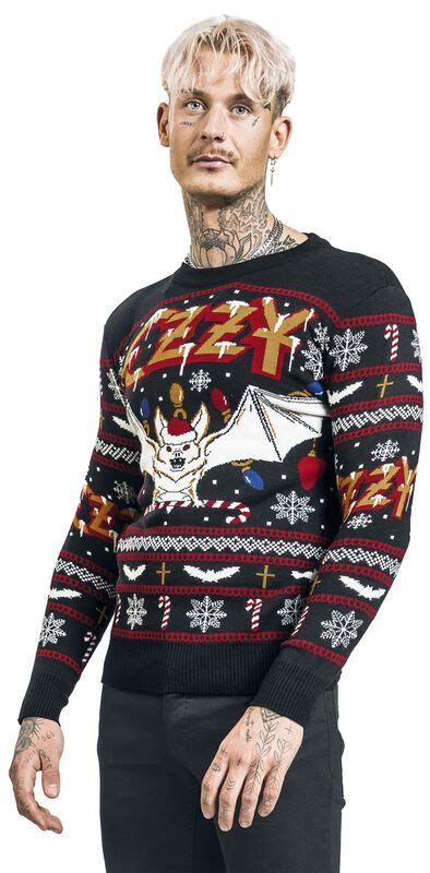 Holiday Sweater 2023 Ozzy Osbourne Christmas Jumper Emp