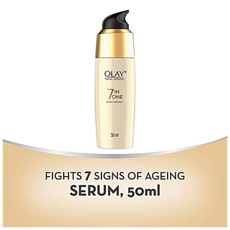 Buy Olay Total Effects Anti Ageing Smoothing Serum 50 Ml Online At Best