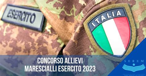 Banca Dati Concorso 168 Allievi Marescialli Esercito 2023