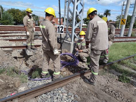 CRÓNICA FERROVIARIA Continúan los trabajos en el Sistema de