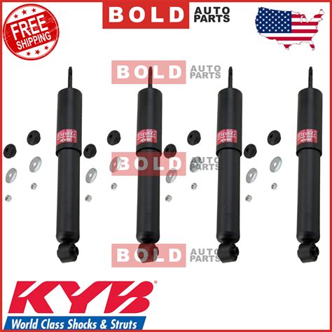 Kyb Excel G Front Rear Shock Absorbers Kit Set For Ford F