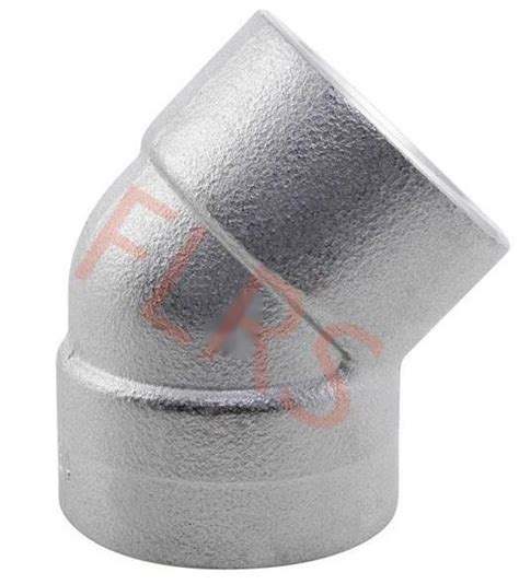 Socket Weld Degree Elbow Forged Pipeline Fitting Stainless Steel