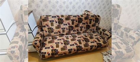Диван двухспальный бу , ширина 60, глубина 30, высота 160 , б/у ...