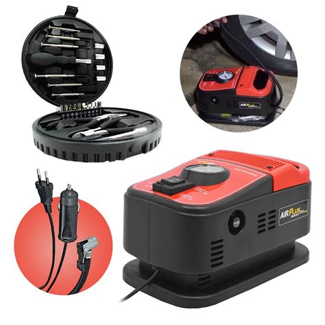 Mini Compressor De Ar V V Ou V Duo Air Plus Schulz Shopee Brasil