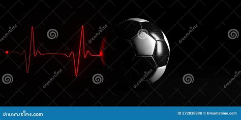 Football Pulse Stock Illustration Illustration Of Football 272838998