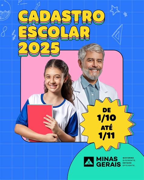 Cadastro Escolar 2025 para quem deseja estudar na rede pública de