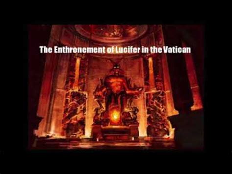 enthronement  lucifer   vatican   youtube