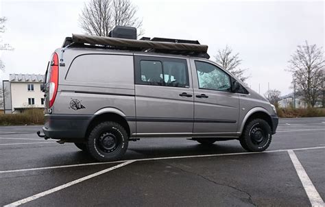 Mercedes Vito 4x4 Offroad Camper Van Allrad Wohnmobil ATV Rallyeguckbus