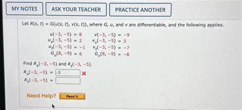 Solved Let Rstgustvst Where Gu And V Are