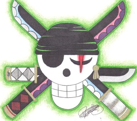 Roronoa Zoro Pirate-Emblem. by LoLoOw on DeviantArt