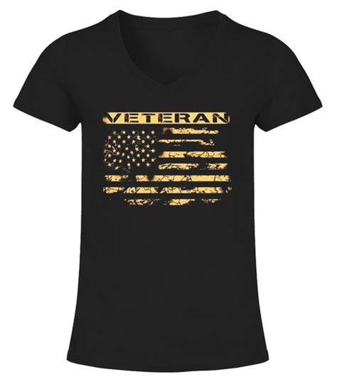 U S Veteran Shirt For Men Or Women Limited Edition V Neck T Shirt