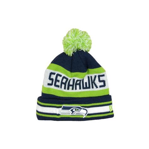 Seattle Seahawks 25 Liked On Polyvore New Era Beanie Knit Cap Beanie