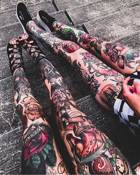 As Tatuagens Na Perna Mais Picas De Todos Os Tempos Tatuagem Na