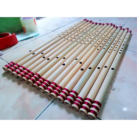 Jual Suling Bambu Dangdut Eceran Nada Flat Standar Internasional COD