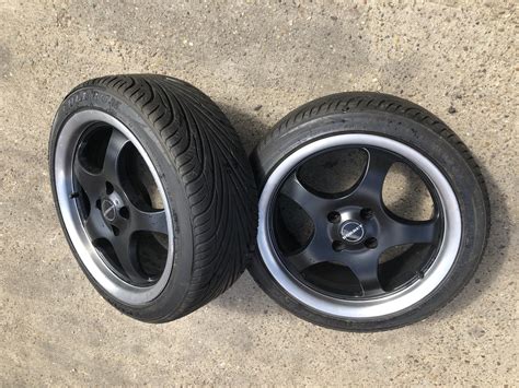 2x Borbet T Alloys 7 5x16 4x100 150 Retro Rides