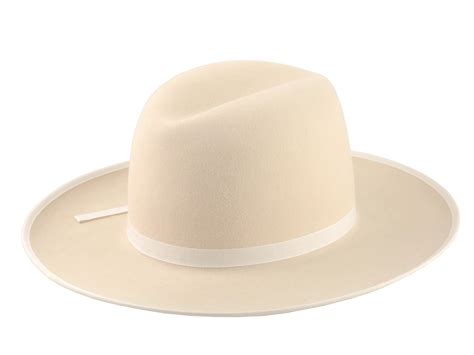 Cream Wide Brim Western Fedora Wayfarer Agnoulita Hats