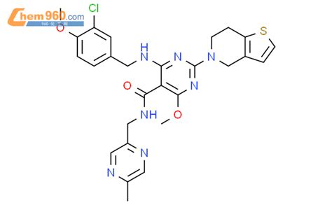 372117 20 9 5 Pyrimidinecarboxamide 4 3 Chloro 4 Methoxyphenyl