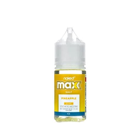 Juice Nic Salt Naked 100 Max Pineapple Ice 30mL