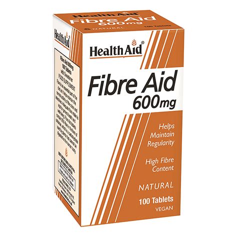 Healthaid Fibre Aid 600mg 100 Tablets E Vitamina Gr