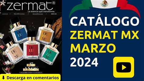 CATÁLOGO ZERMAT MÉXICO CAMPAÑA MARZO 2024 YouTube