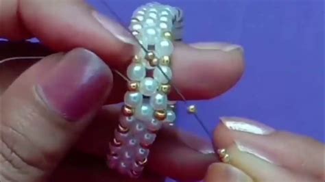 Diy Pearl Bracelet Making Full Tutorial Video Youtube