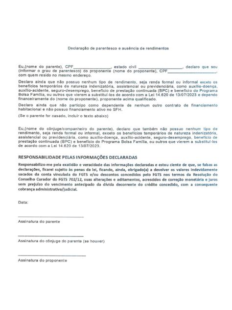 Carta A Proprio Punho - Carta Proprio punho | PDF