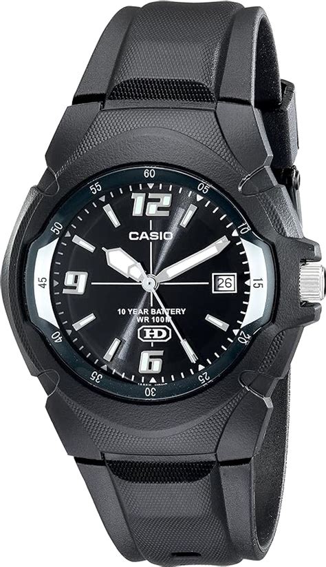 Casio Mens 10 Year Battery Sport Watch Black Mw600f 1av Casio