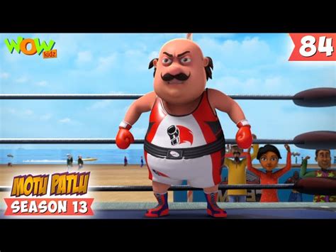 Boxing Championship | S13 | 84 | Motu Patlu New | Cartoons For Kids | #spot - Videos For Kids